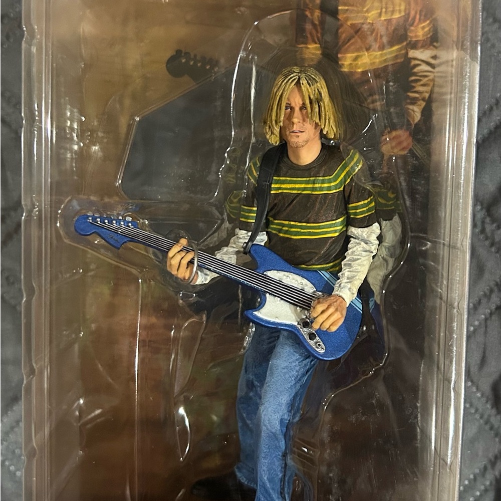 Action Figure with Blue Guitar
